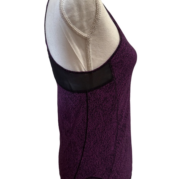 Lululemon Athletica Sculpt II Purple and Black Tank Top - Picture 4 of 8